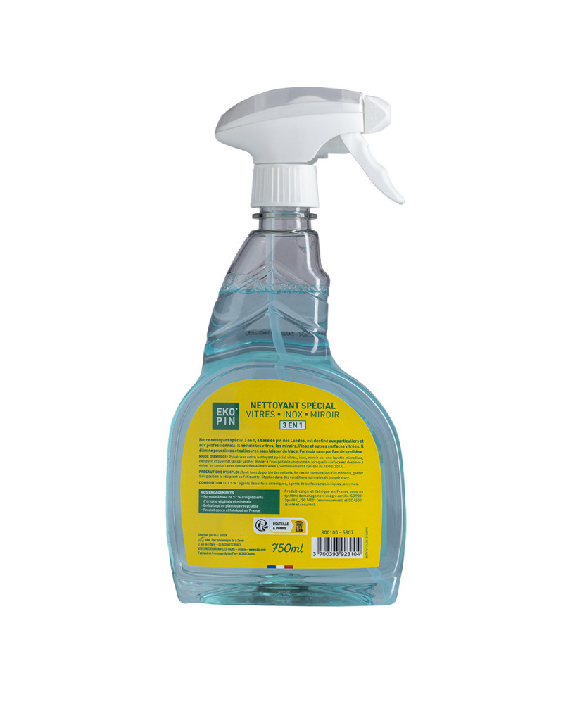 Nettoyant spcial surface vitres 3 en 1 - Ecologique et efficace Nettoyant spcial surface vitres 3 en 1 - Ecologique et efficace